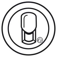 Logo Enjoliveur antimicrobien c�liane - prise t�l�phone r�seau mixte/basique - blanc 067746