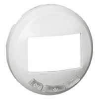 Logo Enjoliveur c�liane - commande de d�rogation locale avec d�lesteur - blanc 068035