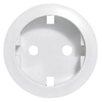 Logo Enjoliveur c�liane - prise 2p+t standard germanique - blanc 068131