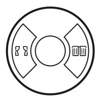 Logo Enjoliveur c�liane - commande de stores - blanc 068154