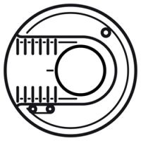 Logo Enjoliveur c�liane - sonde temp�rature - blanc 068248