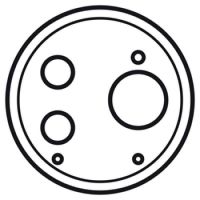 Logo Enjoliveur c�liane - prise rca diffusion sonore - blanc 068261