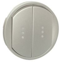 Logo Enjoliveur c�liane - double vv/poussoir � voyant - doigt large titane 068304