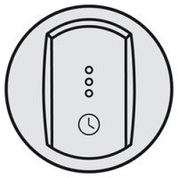 Logo Enjoliveur c�liane - inter temporis�/inter + ventilation retard�e - titane 068337