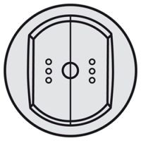 Logo Enjoliveur c�liane - inter double �metteur-r�cepteur - indicateur d'�tat -titane 068374