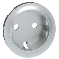 Logo Enjoliveur c�liane - prise 2p+t standard germanique - titane 068431