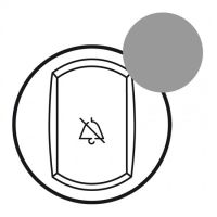 Logo Enjoliveur c�liane - inter lumineux ''ne pas d�ranger'' pour hotel - titane 068460