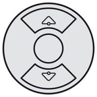 Logo Enjoliveur cliane - inter centralis cpl/ir indicateur d'action - titane 068463