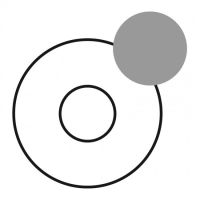 Logo Enjoliveur c�liane - attenuateur 25 w - titane 068508