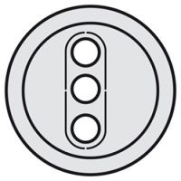 Logo Enjoliveur c�liane - prises rca - titane 068513