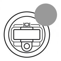 Logo Enjoliveur c�liane - prise hd 15 + jack - titane 068519