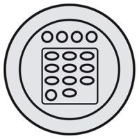 Logo Enjoliveur c�liane - extension tuner et inter communication - titane 068525