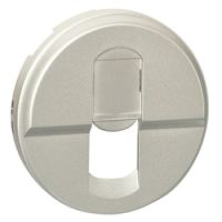 Logo Enjoliveur c�liane - prise rj 45 - titane 068551