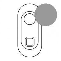 Logo Enjoliveur c�liane - prise enrouleur rj 45 - titane 068555