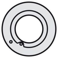 Logo Enjoliveur c�liane - r�cepteur ir/d�tecteur ir fixe myhome bus - titane 068566