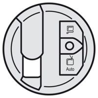 Logo Enjoliveur c�liane - prise simple pour r�seau optimum - titane 068591