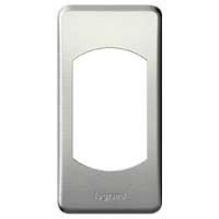 Logo Plaque c�liane - m�tal - 1 module - titane 068900