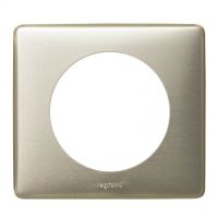 Logo Plaque c�liane - m�tal - 1 poste - titane 068901