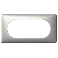 Logo Plaque c�liane - m�tal - 4/5 modules - titane 068905