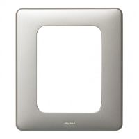 Logo Plaque c�liane - m�tal - pour �crans tactiles 3,5'' - titane 068916