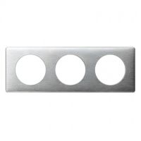 Logo Plaque c�liane - m�tal - 3 postes - aluminium 068923