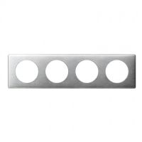 Logo Plaque c�liane - m�tal - 4 postes - aluminium 068924
