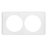 Logo Plaque c�liane - ip 44 - 2 postes verticaux ou horizontaux 069072