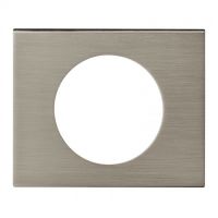 Logo Plaque c�liane - mati�res - 1 poste - inox bross� 069101