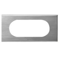 Logo Plaque c�liane - mati�res - 4/5 modules - inox bross� 069105