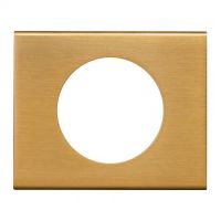 Logo Plaque c�liane - mati�res - 1 poste - bronze dor� 069131
