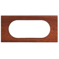 Logo Plaque c�liane - mati�res - 4/5 modules - acajou 069225