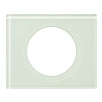 Logo Plaque c�liane - mati�res - 1 poste - verre kaolin 069311