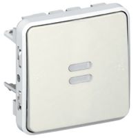 Logo Va-et-vient lumineux prog plexo composable blanc - 10 ax 069613