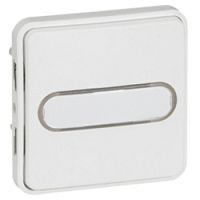 Logo Poussoir no lumineux prog plexo composable blanc artic - 10a - 250v - lampe 12v 070733