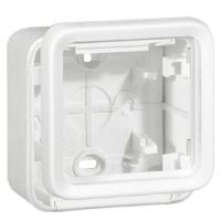 Logo Botier  embouts prog plexo composable blanc artic - 1 poste 070741