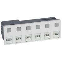 Logo Bloc d'appel prog mosaic - 6 directions - pour alim ext�rieure - tbts 12v- 6 mod 076657