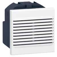 Logo Relais 1p fonctions � faible pouvoir de coupure - prog mosaic - 2 mod - blanc 076690