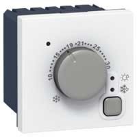 Logo Thermostat d'ambiance �lectronique - prog mosaic - 5 � 30� c - 2 mod - blanc 076720