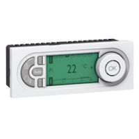Logo Thermostat d'ambiance �lectronique programmable prog mosaic - 5 mod hor - blanc 076721