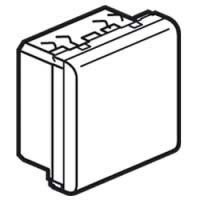 Logo D�rivateur prog mosaic - 20 a - 3 bornes - 2 mod - blanc 077553