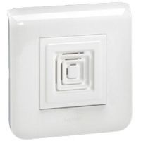 Logo Microphone de chambre - � associer au bloc phonie 766 08 - complet blanc 078200