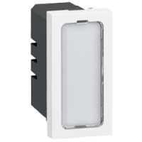 Logo Voyant simple prog mosaic - 230 v - 1 mod - antimicrobien 078501