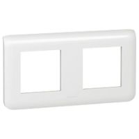 Logo Plaque programme mosaic - 2x2 modules - horizontal - blanc antimicrobien 078725