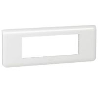 Logo Plaque programme mosaic - 6 modules - horizontal - blanc antimicrobien 078726