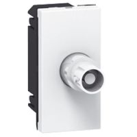 Logo Prise vid�o programme mosaic - bnc 75 femelle - 1 module - blanc 078758