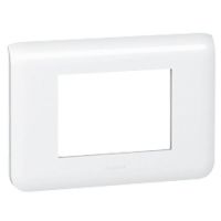 Logo Plaque programme mosaic - 3 modules - blanc 078803