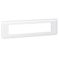 Logo Plaque programme mosaic - 10 modules - horizontal - blanc 078810