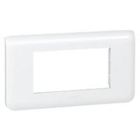 Logo Plaque programme mosaic - 4 modules - horizontal - blanc 078814