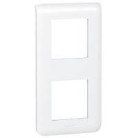 Logo Plaque programme mosaic - 2x2 modules - vertical - blanc 078822