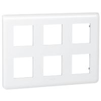 Logo Plaque programme mosaic - 2x3x2 modules - blanc 078832